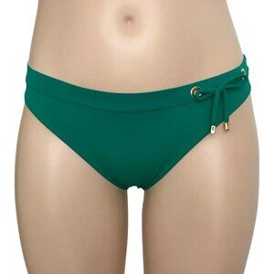 Huit Mid Rise Bikini Swim Bottom Sz L